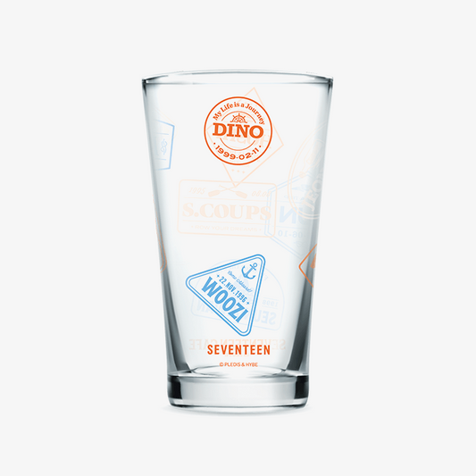 SEVENTEEN [CAFE in SEOUL] Long Glass Cup