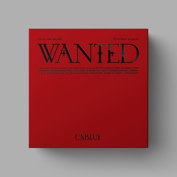 CN BLUE 9th Mini Album : WANTED (Random ver)