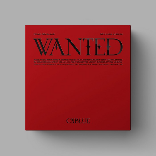 CN BLUE 9th Mini Album : WANTED (Random ver)