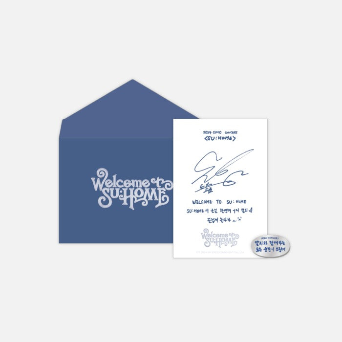 EXO SUHO [2024 SUHO Concert: SU : HOME] Invitation + Badge Set