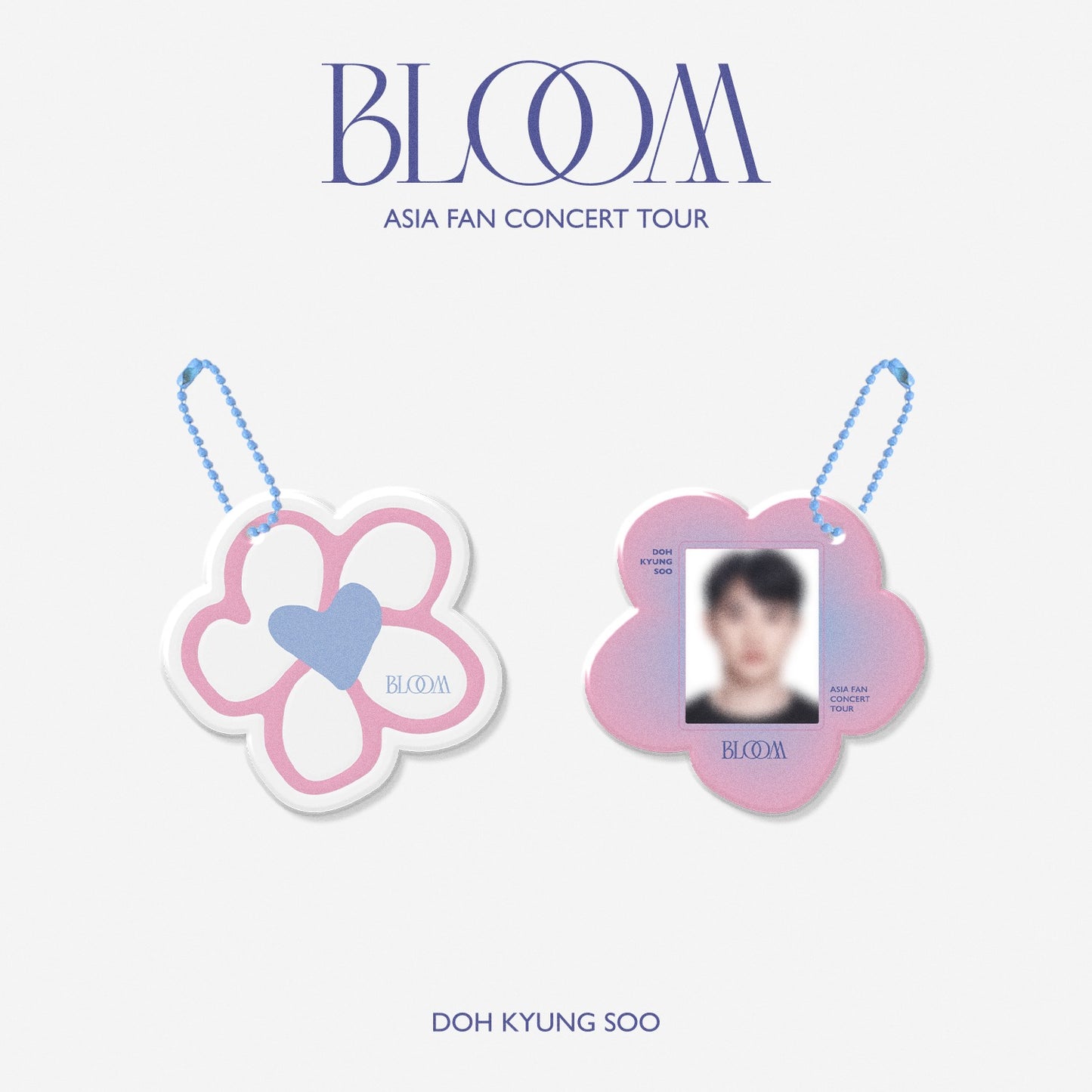 EXO D.O [Asia Fan Concert Tour : BLOOM] Photocard Keyring