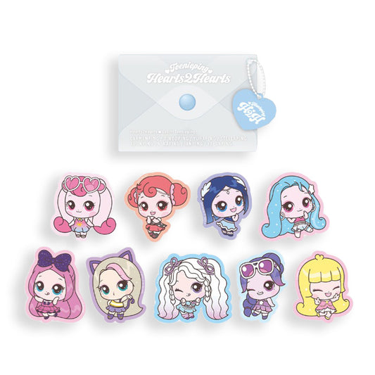 Hearts2Hearts X Teenieping Sticker Pouch Set