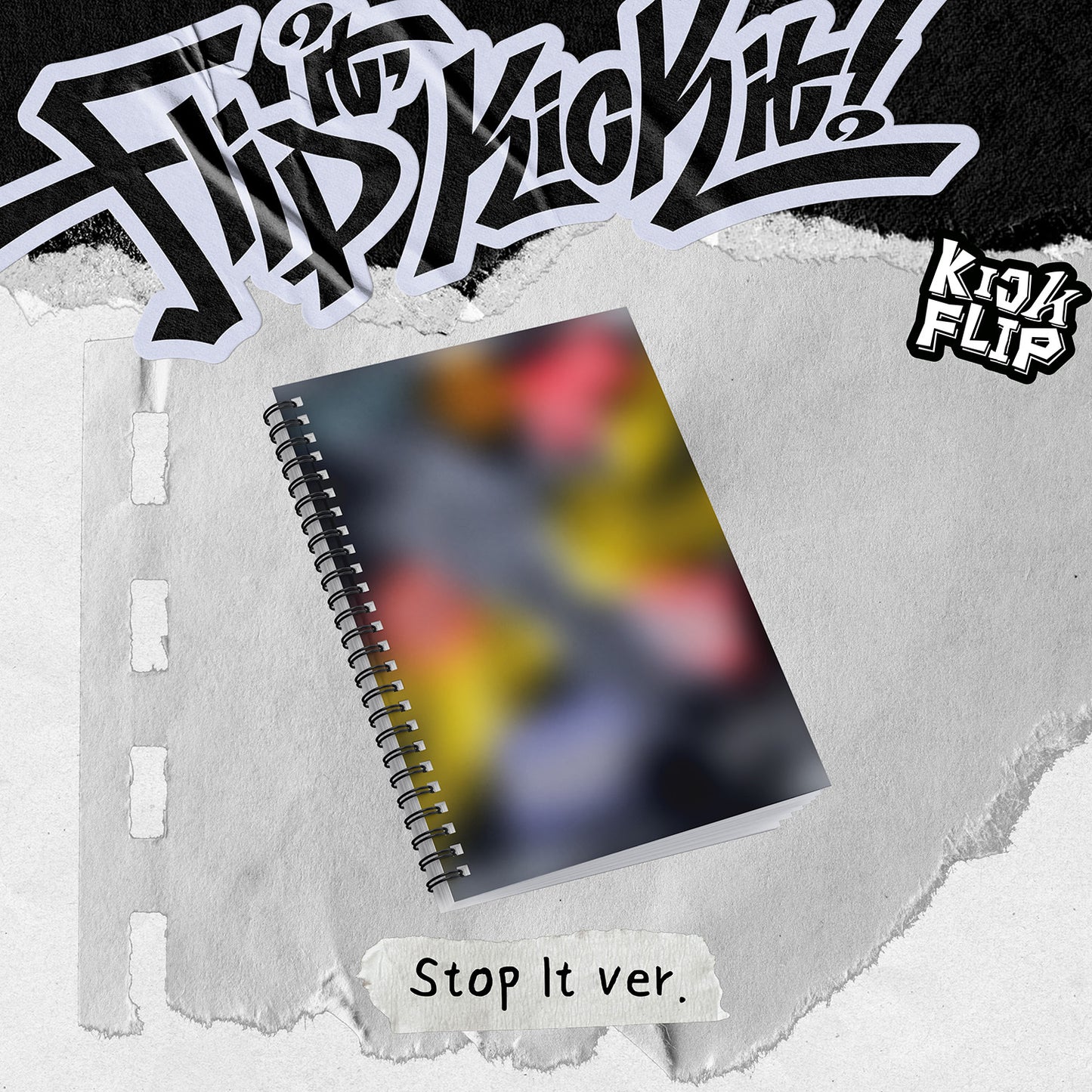 KickFlip 1st Mini Album : Flip it, Kick it! (On Board ver / Stop it ver)