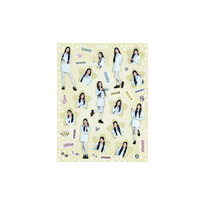 ILLIT [GLITTER DAY in Seoul] Sticker Set
