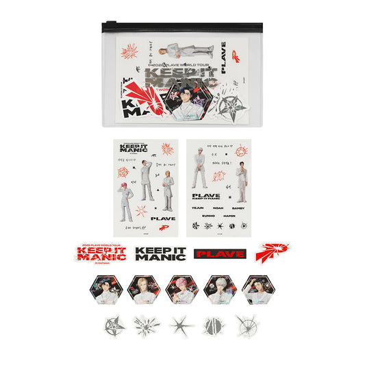 PLAVE [KEEP IT MANIC] 2026 Tour Sticker Pack (Incheon)