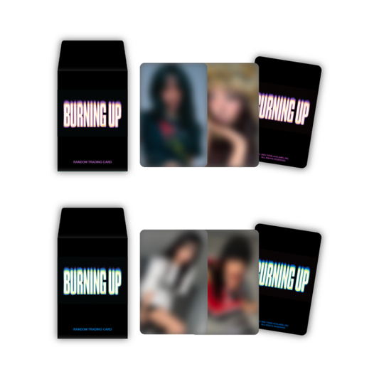 MEOVV [BURNING UP] Random Trading Photocard