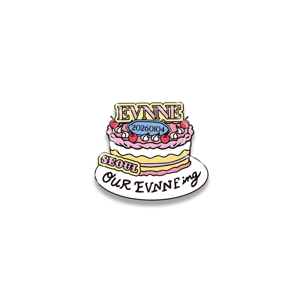 EVNNE [OUR EVNNEing] Pin Badge (Cake ver)