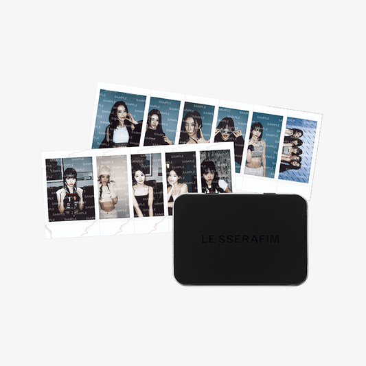 (Pre-Order) LE SSERAFIM [UNFORGIVEN Album Merch] Photo Card & Tin Case Set