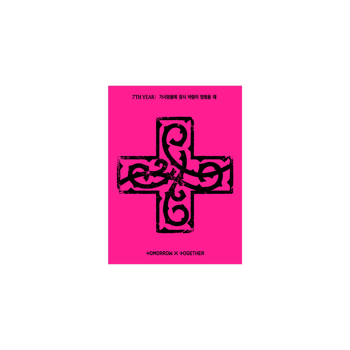 TXT 8th Mini Album : 7TH YEAR: A Moment of Stillness in the Thorns (PPULBATU ver)