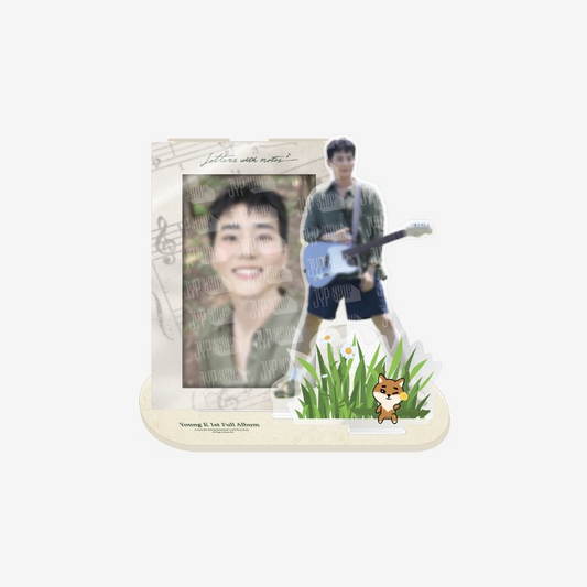 DAY6 YOUNG K [Letters with Notes] Acrylic Photocard Stand