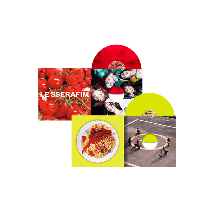 LE SSERAFIM 1st Single Album : SPAGHETTI (Vinyl ver)