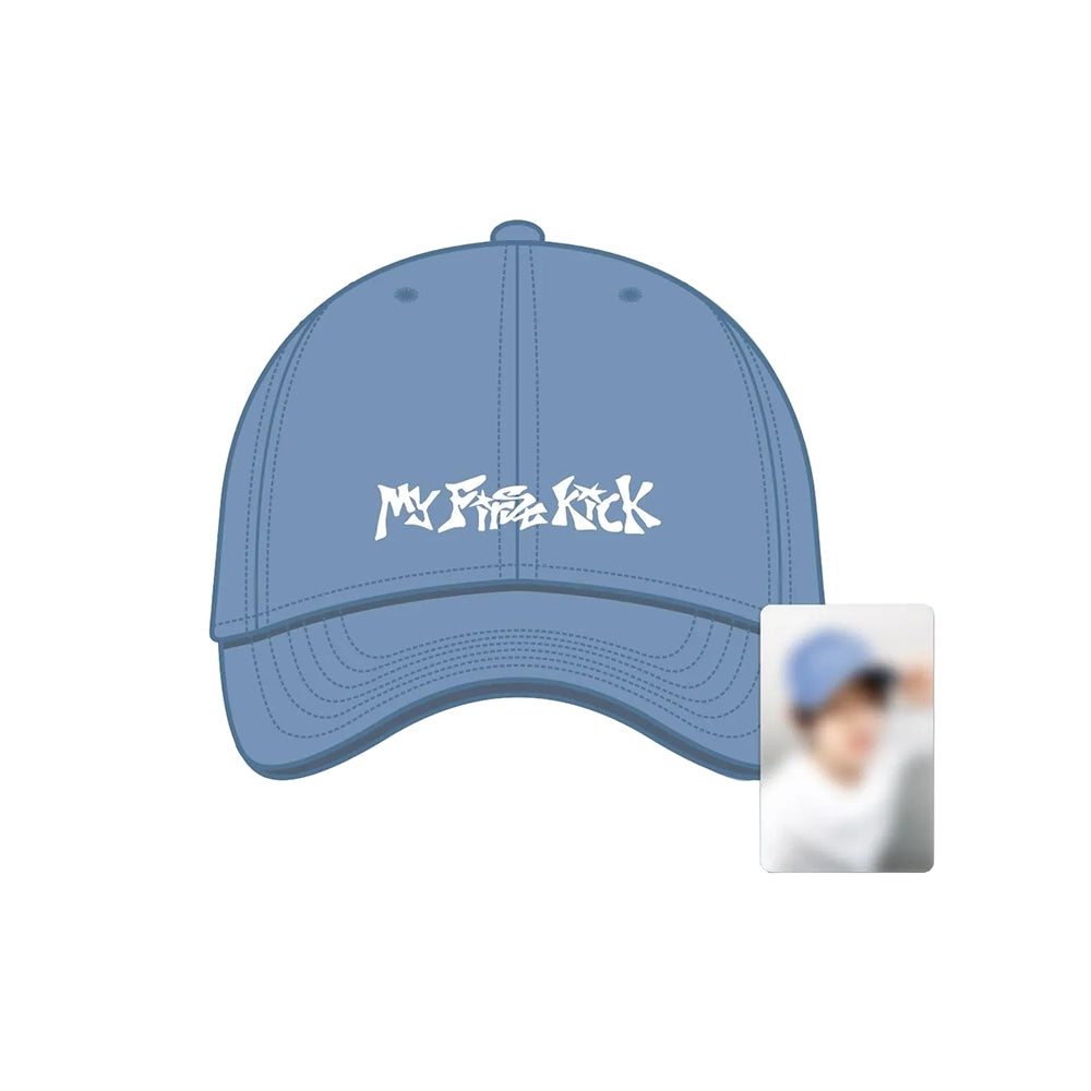 KickFlip [My First Kick] Denim Ball Cap