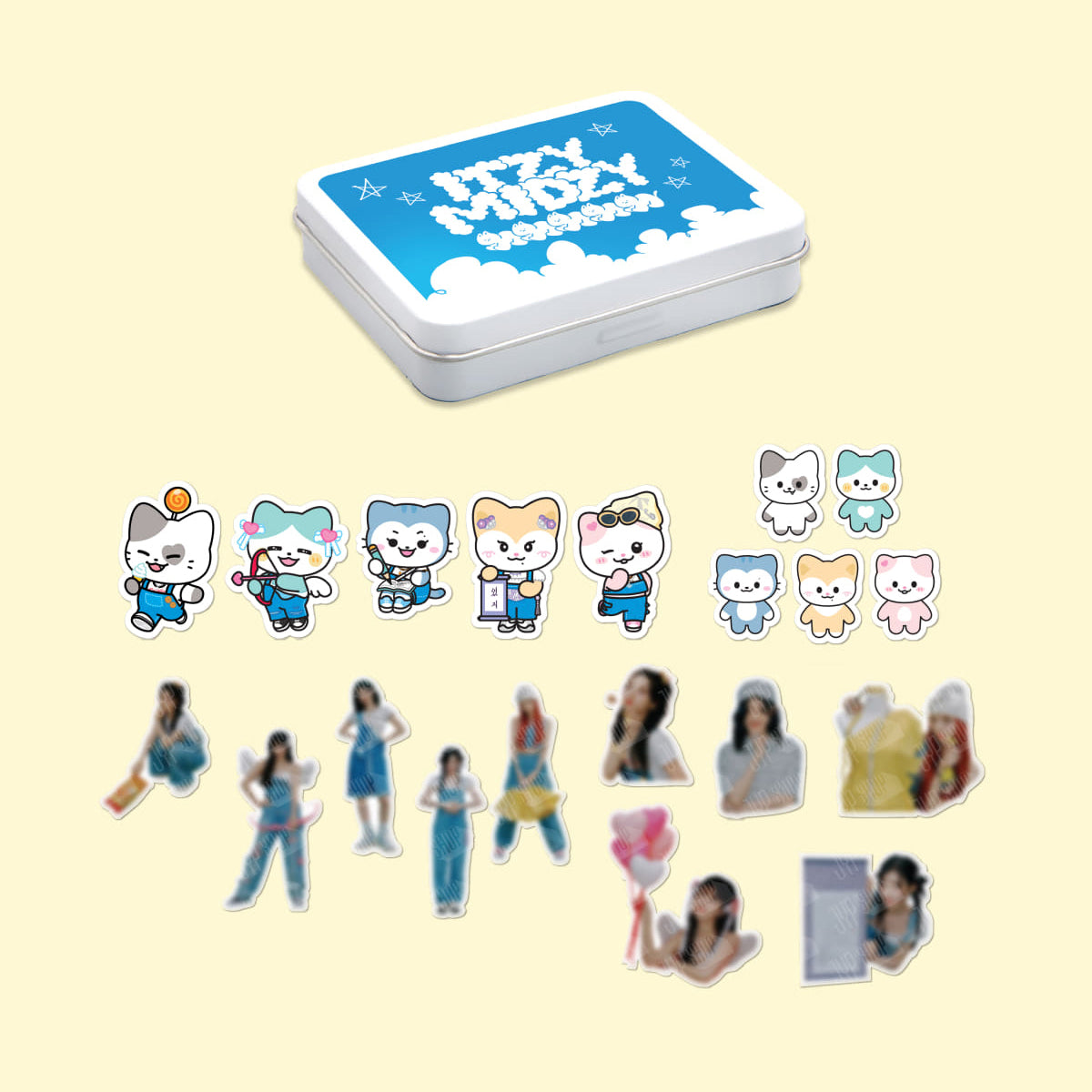 ITZY [TWINZY Pop Up Store] Tincase & Sticker Set