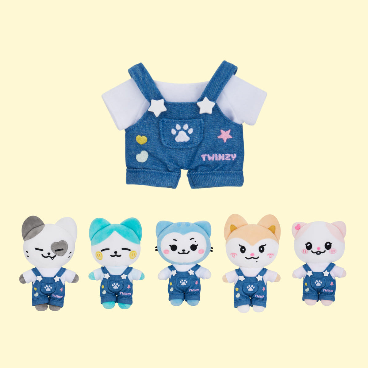 ITZY [TWINZY Pop Up Store] TWINZY Original Plush Outfit