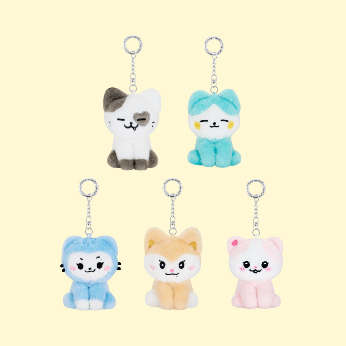 ITZY [TWINZY Pop Up Store] TWINZY Plush Keyring (Sitting ver)