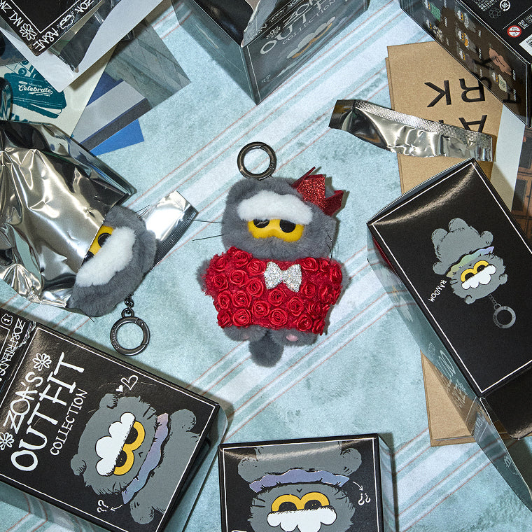 G-DRAGON [ZO&FRIENDS LUCKY SHOP] ZOA Random Plush Keyring