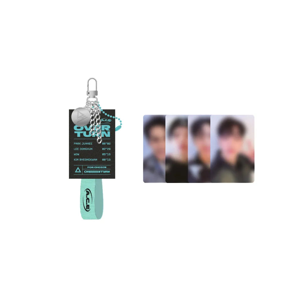 A.C.E [2023 FAN-CONCERT : OVERTURN] Label Keyring