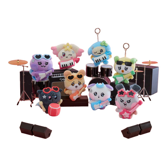 ATEEZ [MIGHTEEZ Rock The Stage] Plush Keyring (Rockstar ver)