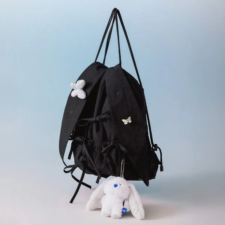 NewJeans [HOW SWEET Pop Up] NJ X COLLER Rabbit String Backpack