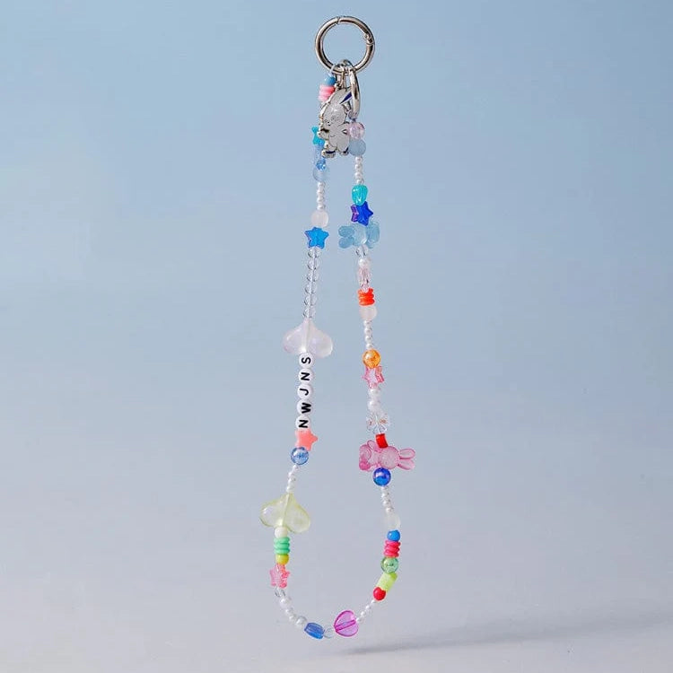 newjeans ビーズストラップ セット　tokki NewJeans [HOW SWEET Pop Up] TOKKI Beads Strap – KPOP2U_Unnie