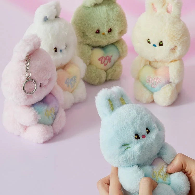 NewJeans [HOW SWEET Pop Up] bunini Message Plush Doll Keyring