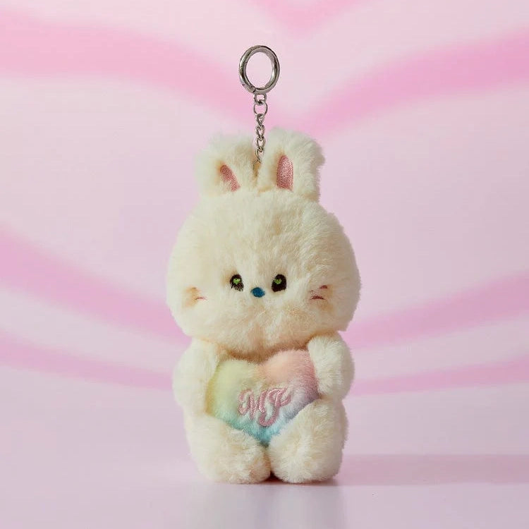 NewJeans [HOW SWEET Pop Up] bunini Message Plush Doll Keyring