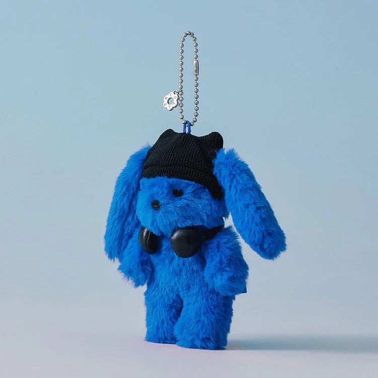 (Pre-Order) NewJeans [HOW SWEET Pop Up] NJ X COLLER Furry Bunny Plush Doll Keyring