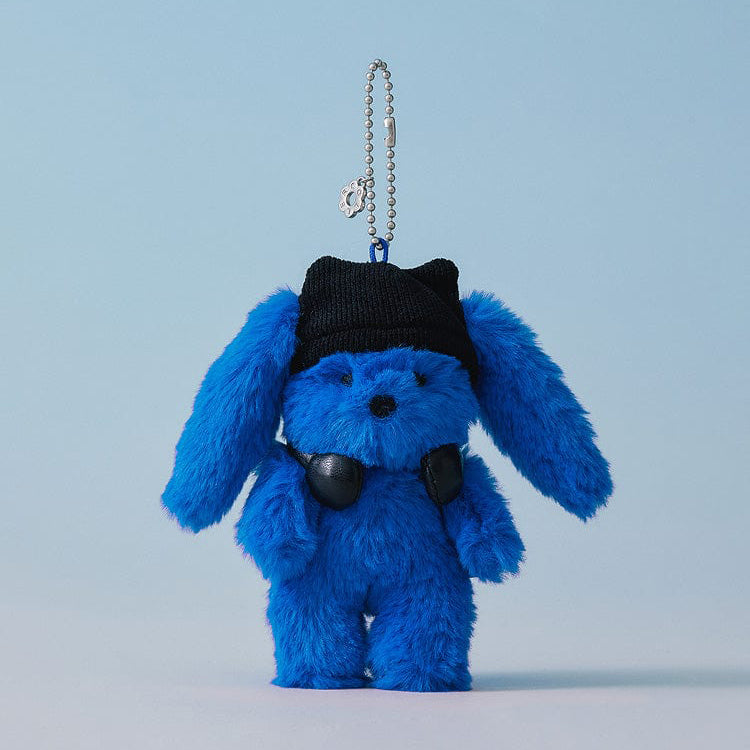 (Pre-Order) NewJeans [HOW SWEET Pop Up] NJ X COLLER Furry Bunny Plush Doll Keyring