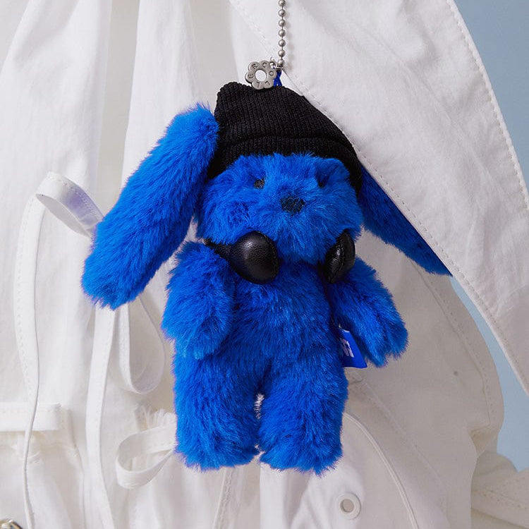 NewJeans - Tide Blue Furry Bunny Plush Keyring [NJ X COLLER