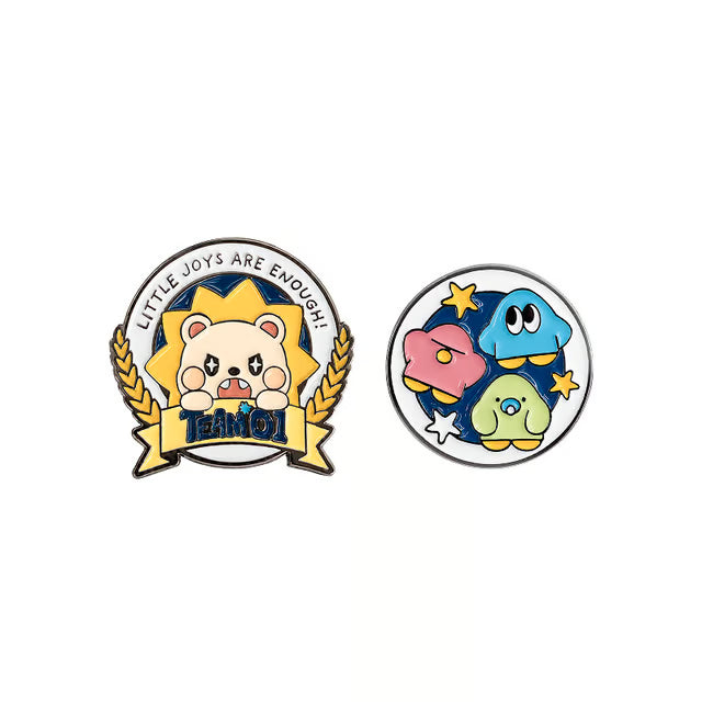 TAEYANG [TEAM01] Metal Badge Set