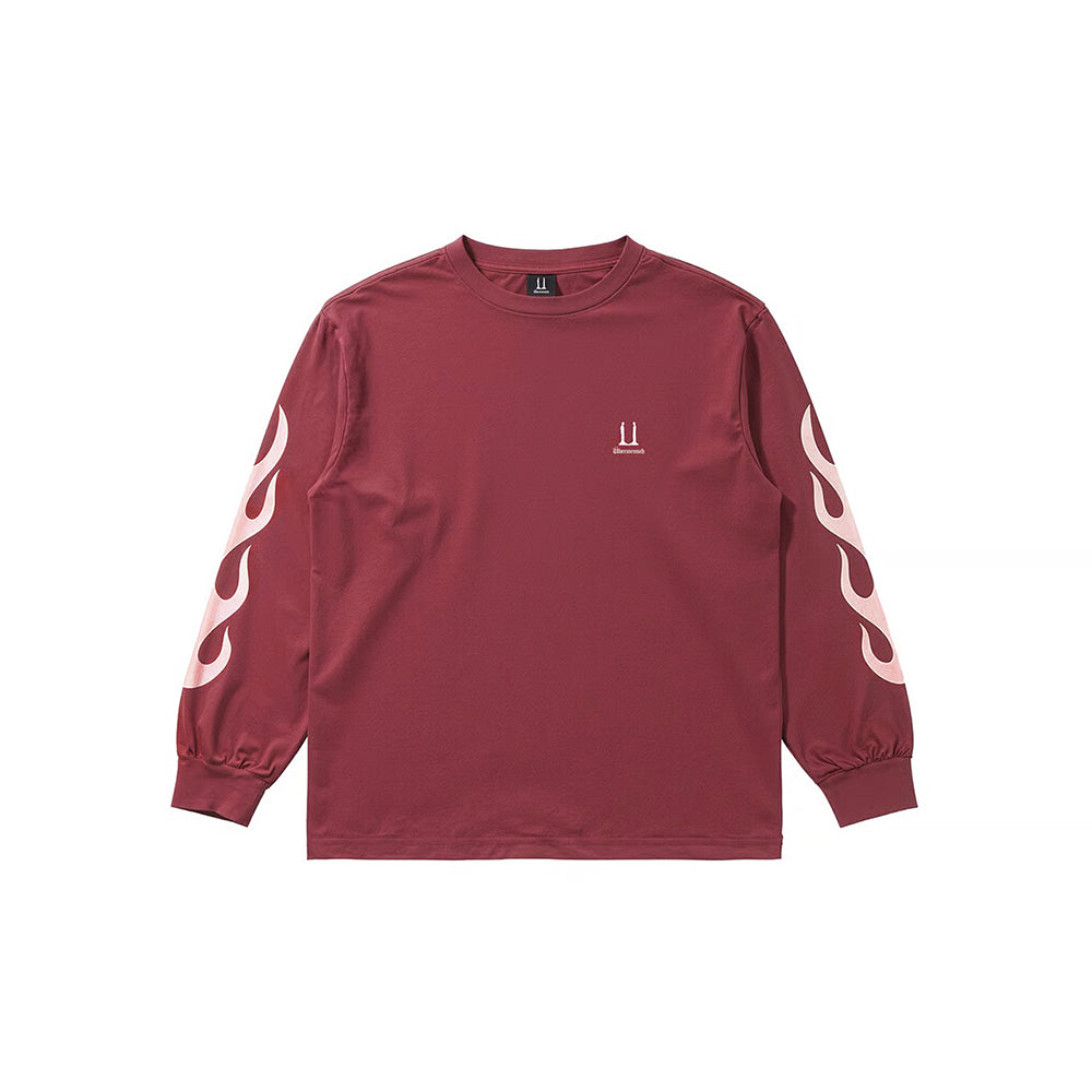 G-DRAGON Übermensch L/S Shirt (Burgundy)