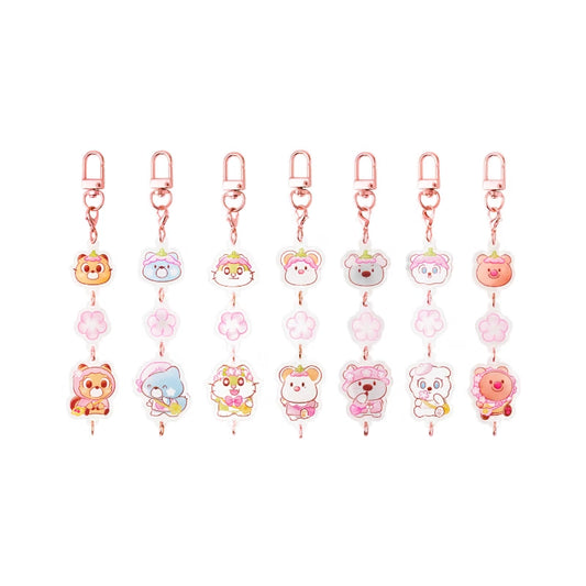 EVNNE [EVNNIZ Cherry Blossom Park] Dangle Keyring