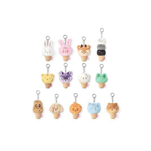 (Fast Shipping) SEVENTEEN [Ice Cream with MINITEEN] Face Keyring