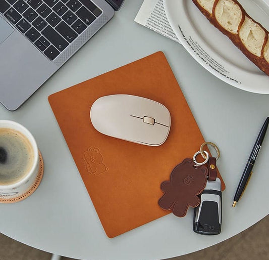 LINE FRIENDS Original Leather Mousepad