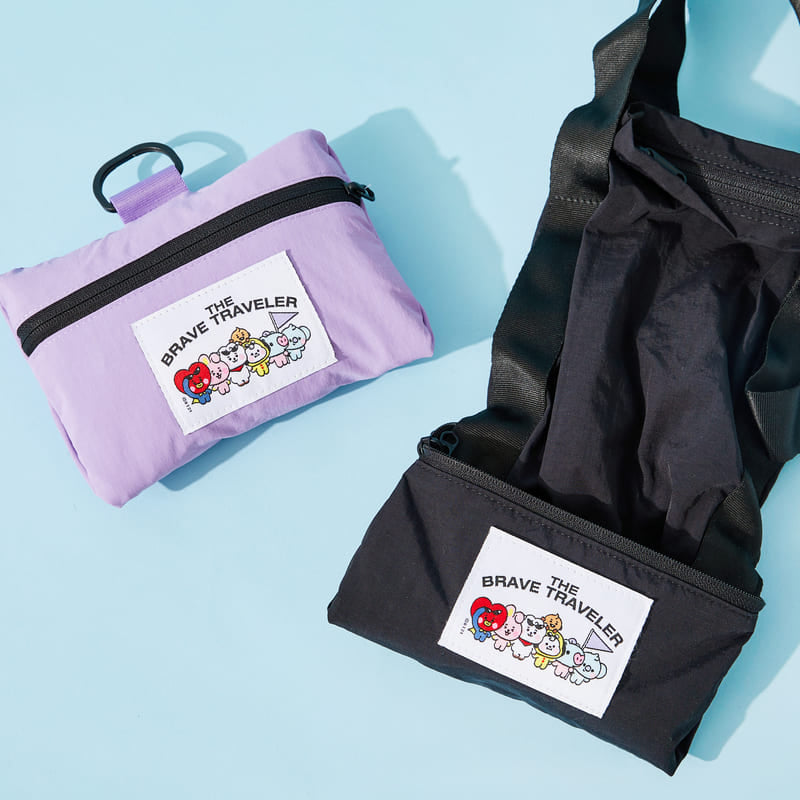 BT21 BABY Travel Foldable Shoulder Bag