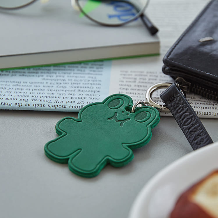 LINE FRIENDS Original Leather Keyring