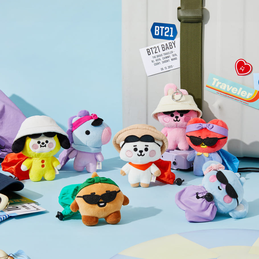 BT21 BABY Travel Plush Keyring – KPOP2U_Unnie