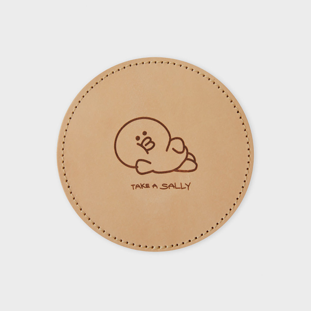 LINE FRIENDS Original Leather Coaster