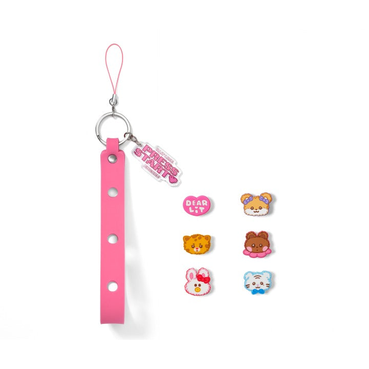 ILLIT [PRESS START ♥ ENCORE] Official lightstick Strap & Parts Set