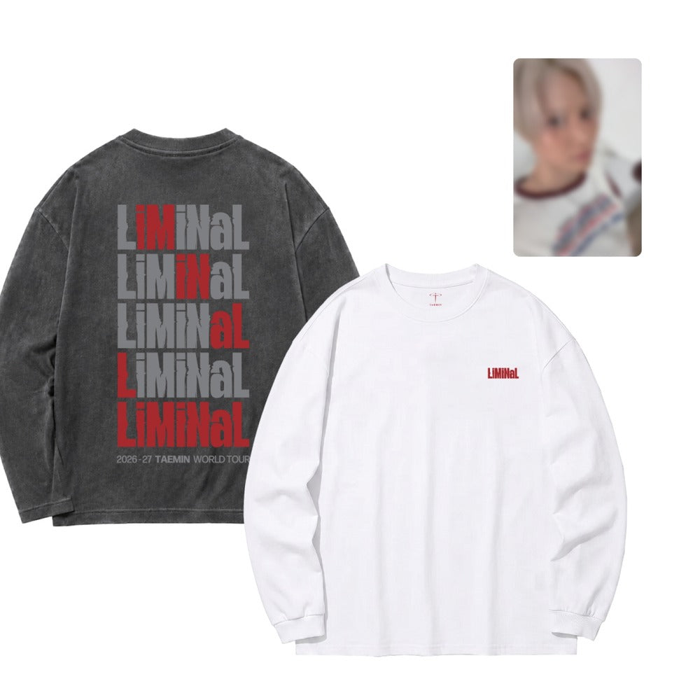SHINee TAEMIN [LiMiNaL] Long Sleeve T-Shirt