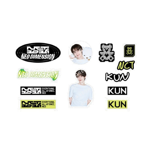 NCT 10th Anniversary [NEO DIMENSION] Big Removable Sticker Set