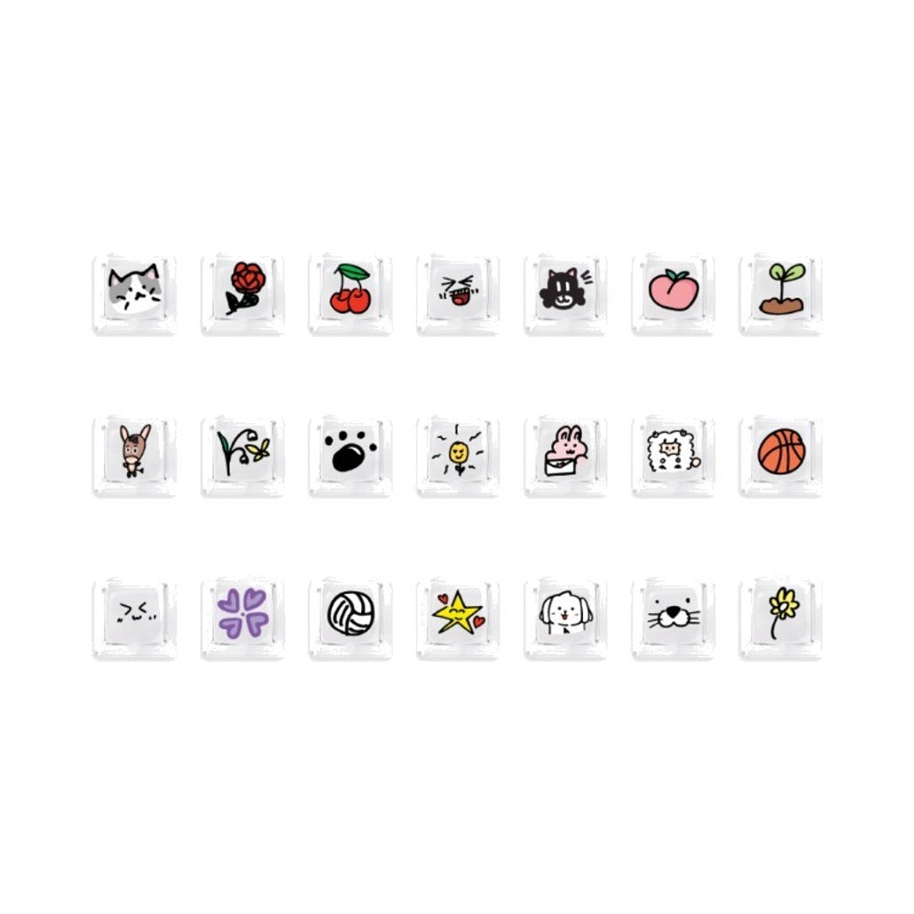 NCT 10th Anniversary [NEO DIMENSION] Random Hand-drawn Keycap