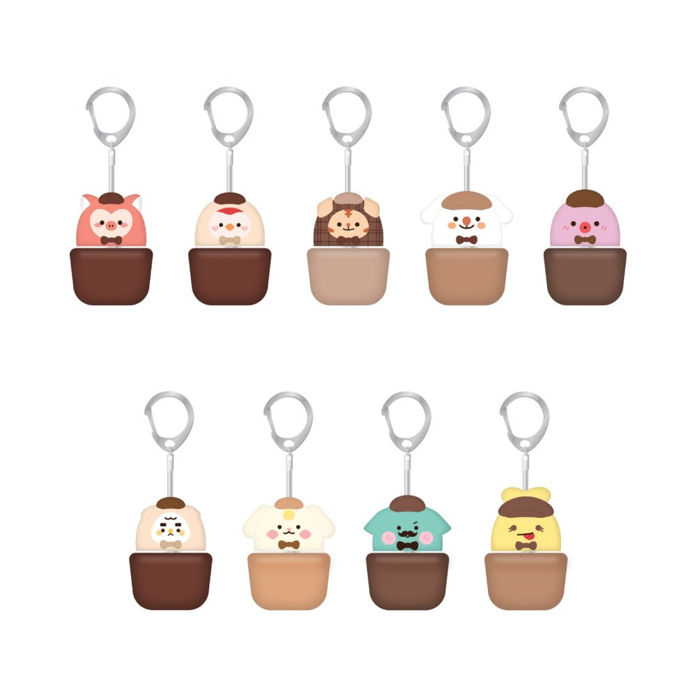 CRAVITY [DETECTIVE CCREW] CCREW Random Keycap Keyring