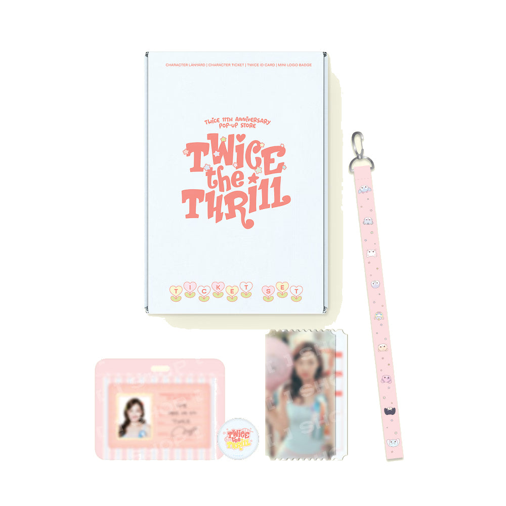 TWICE [TWICE the THRILL] Twice Land Ticket Set