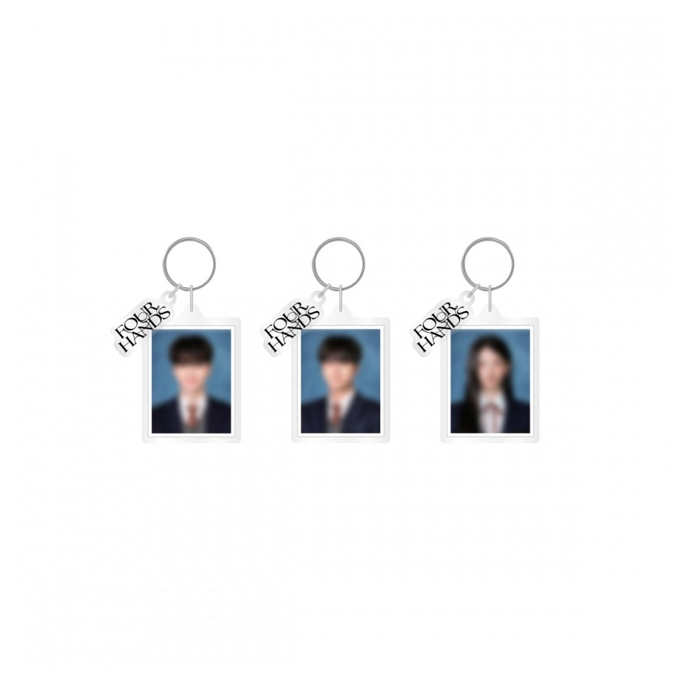 FOUR HANDS [K-Drama Pop Up] Acrylic ID Photo Keyring