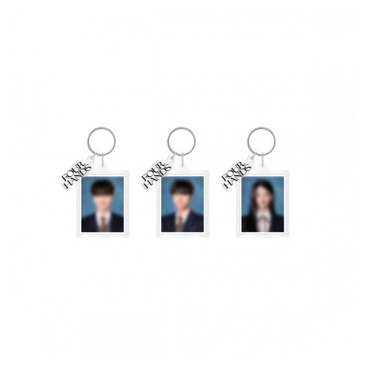 FOUR HANDS [K-Drama Pop Up] Acrylic ID Photo Keyring