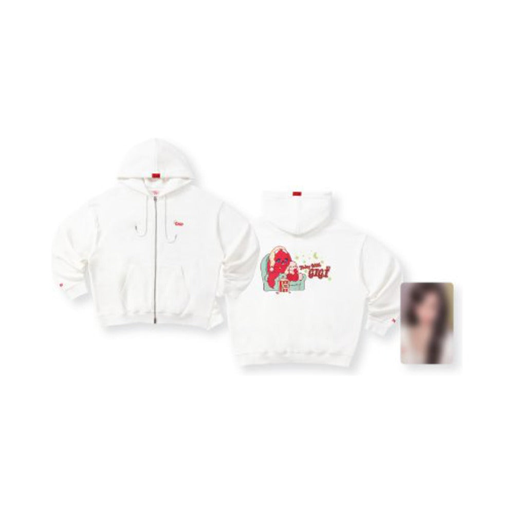 YUQI [Today With GIGI] Zip-up Hoodie Set
