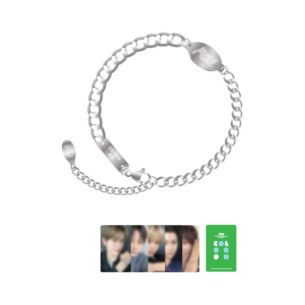 POW [COLOR ON IN SEOUL] Surgical Steel Bracelet