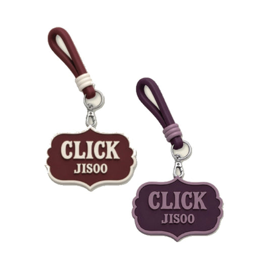 BLACKPINK JISOO [Click in Seoul] Silicone Key Charm (Logo)