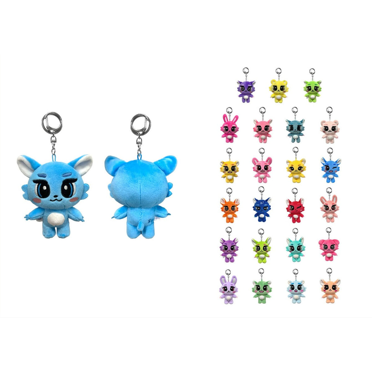 TRIPLES [Official Character byteS] Plush Keyring